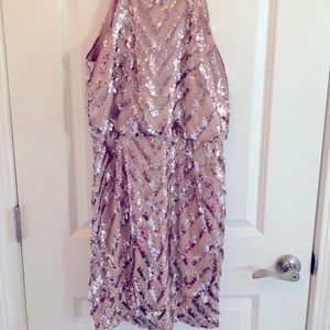 Vince Camuto Sequin Blouson dress